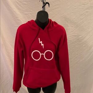 Harry Potter Red and White Hoodie Sweatshirt